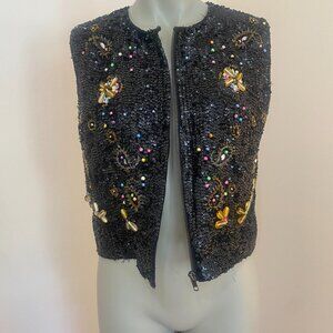 Vintage-style sequin vest - Asos